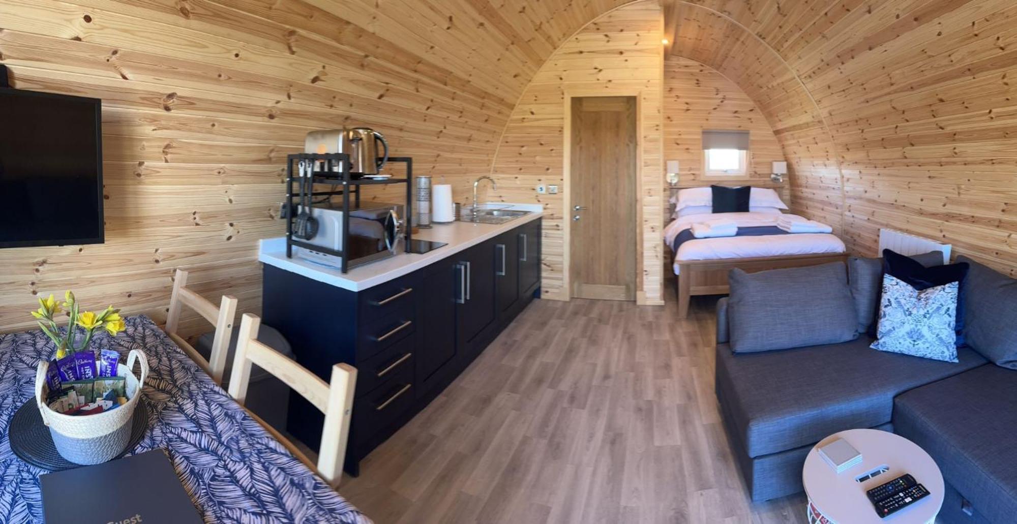 Milldown Glamping Appartement Coldingham Buitenkant foto